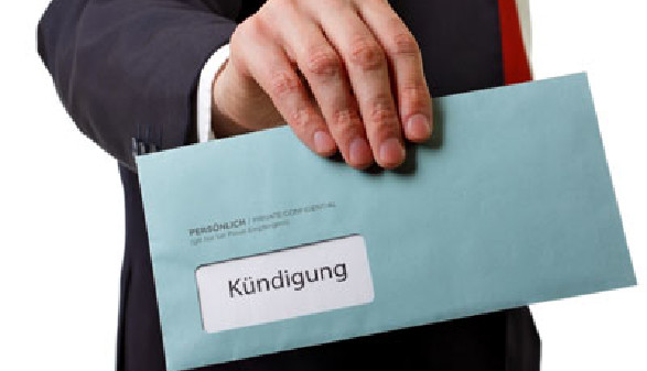 Entlassen! Wenn Ihr Chef die Kündigung überreicht...